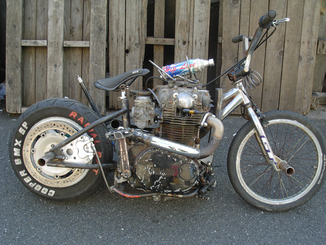 bmx bike with engine